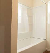 New shower surround