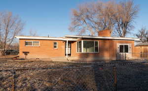 View of front of property with a porch.