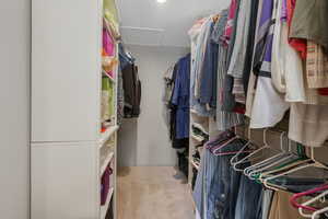 Primary Walk in closet