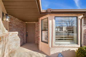 View of property entrance