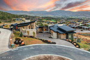 Exterior space featuring a mountain view