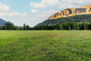 View of mountain feature featuring a rural view