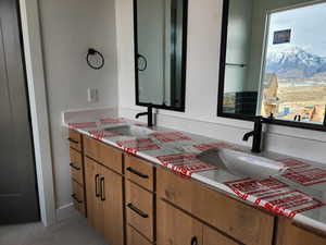 View of bathroom