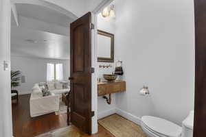 Bathroom with toilet