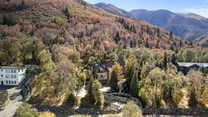 View of mountain backdrop