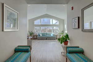 View of community lobby