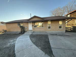 View of ranch-style house