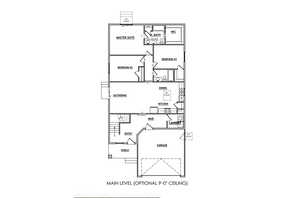 Main Level Floor Plan