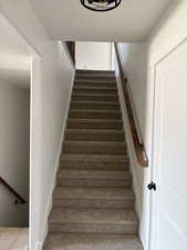 View of stairway