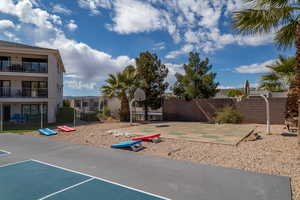 Cornhole and Outdoor Chess