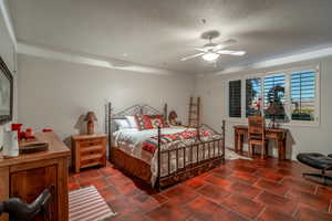 Primary Bedroom with ceiling fan