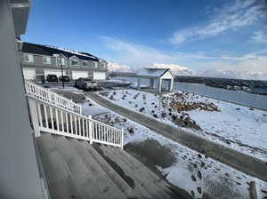 additional parking spaces and outdoor pavilion