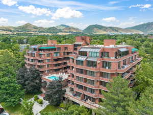 View of property featuring a mountain view