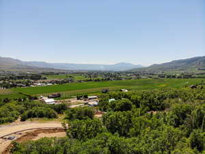 View of mountain backdrop