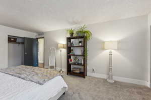 Spacious Master Bedroom Suite with two closets, ensuite bath and window.