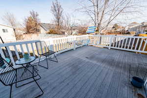 Back deck