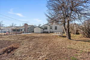 View of rear view of house