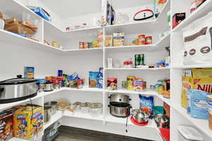 View of pantry