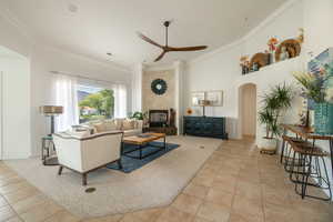 Fresh & Spacious Living Room