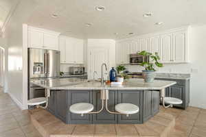 Kitchen with Bosch appliances & granite counter tops