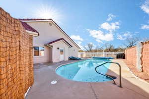 View of pool.