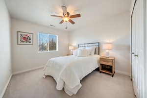 Bedroom 2 with mountain view.