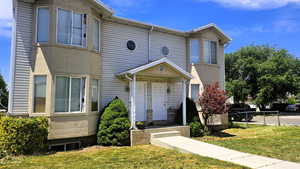 Multi unit property with stucco siding