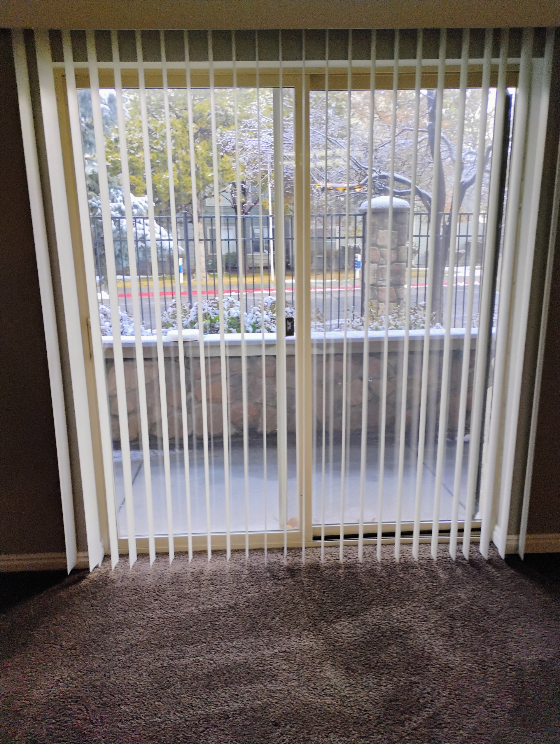 Interior details featuring carpet floors