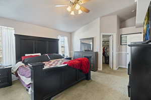 The Primary bedroom has a walkout to a private balcony.