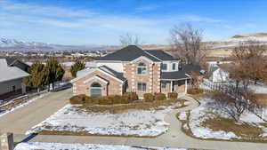 View of property featuring a mountain view