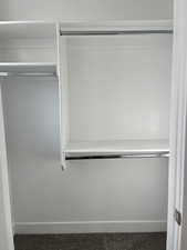 View of closet