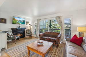 View of living room