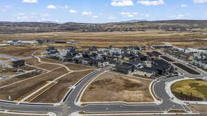 Bird's eye view of home with Promontory Country Club up on hillside