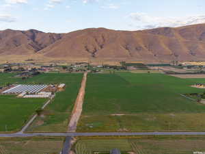 View of mountain feature featuring a rural view