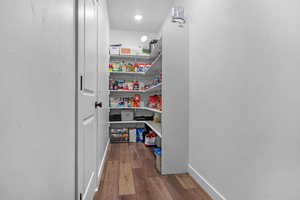 View of pantry