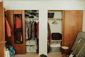 View of closet