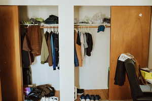 View of closet