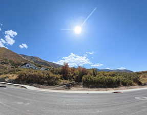 View of mountain background