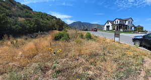 View of mountain background