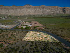 View of mountain feature featuring a rural view