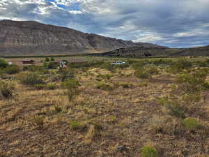 Mountain view featuring a rural view