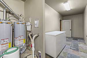 Utilities with water heater