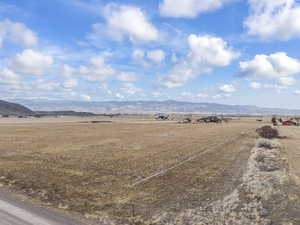 Mountain view with a rural view