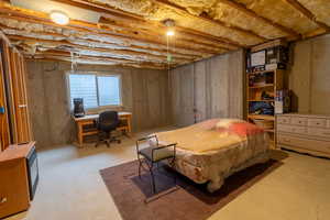 Unfinished basement room 3