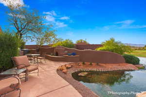 View of patio