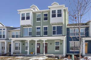 View of townhome / multi-family property