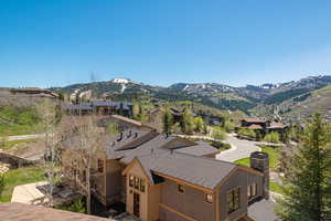 View of mountain backdrop