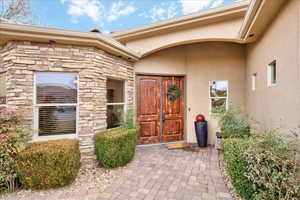 View of entrance to property