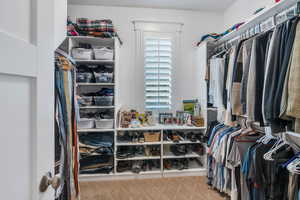 Master closet