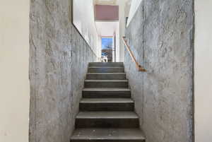 View of stairs